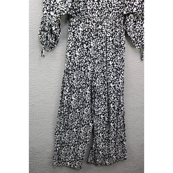 Umgee USA Dolman Balloon Sleeves Jumpsuit-Medium-Wide Legs-Boho - Picture 10 of 12